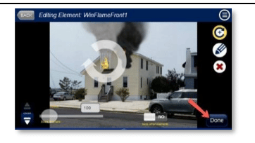 Saving changes to fire simulation