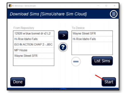 Downloading free fire simulations