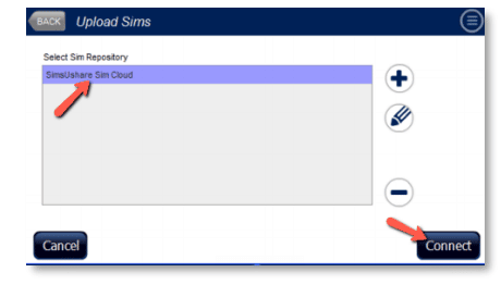 Connecting to SimsUshare SimCloud