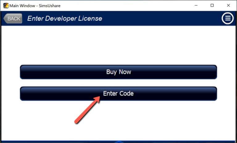 Enter code