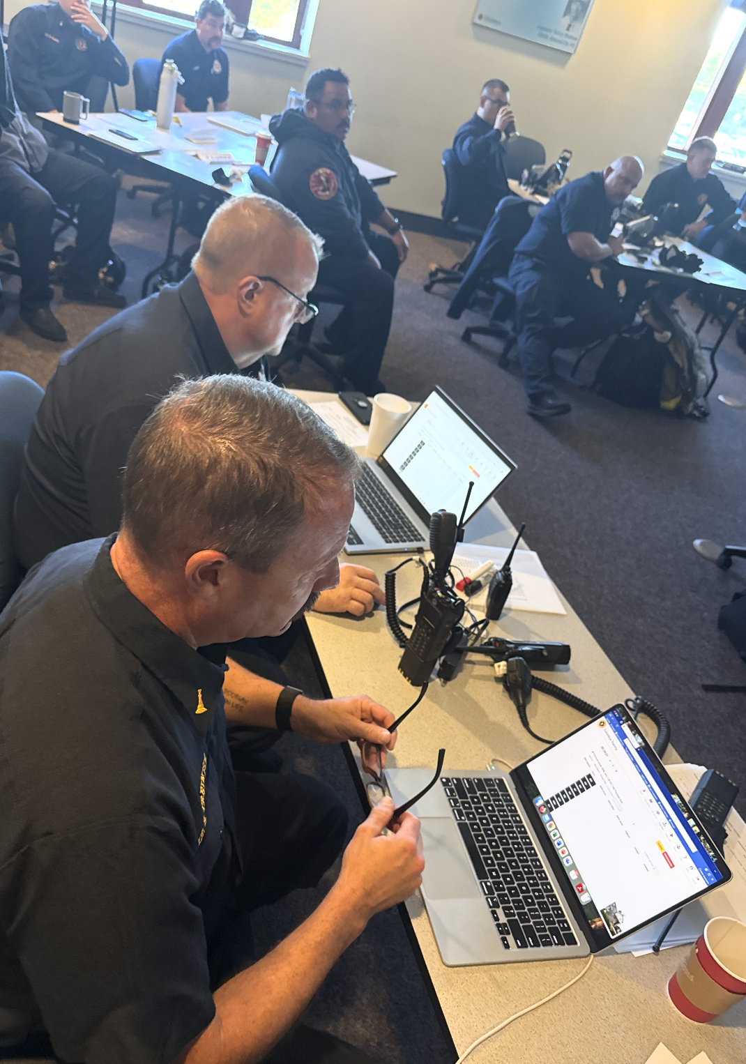 Using Radios in Command Training